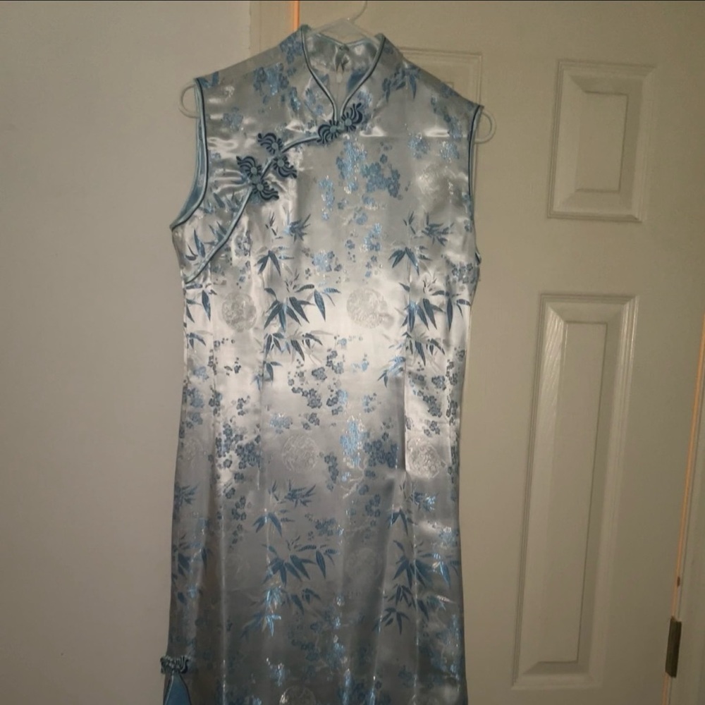 Baby Blue Asian dress